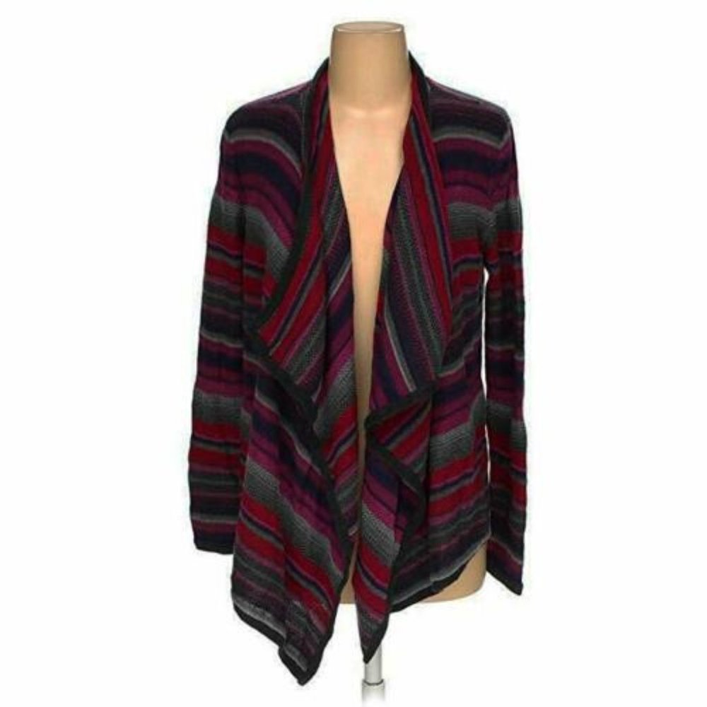 Ralph Lauren Women's Striped Cotton-Linen Open Car